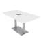 Skutchi Designs 33.5 in W, 59.5 in L, 29 in H, Engineered Wood Top, White HAR-AREC-34X60-DOU-ELEC-XD09 - alternate 1